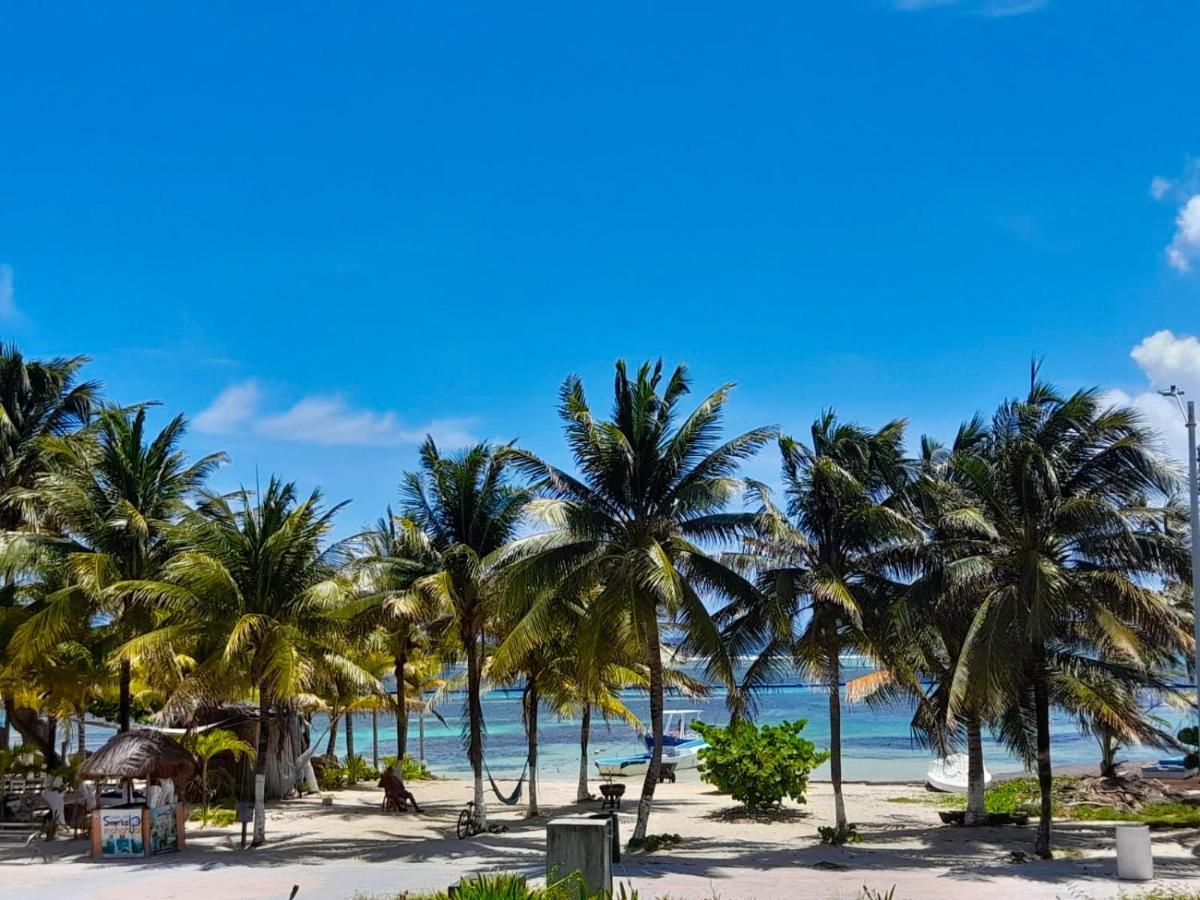 Palmeras De Mahahual Cabanas Luaran gambar