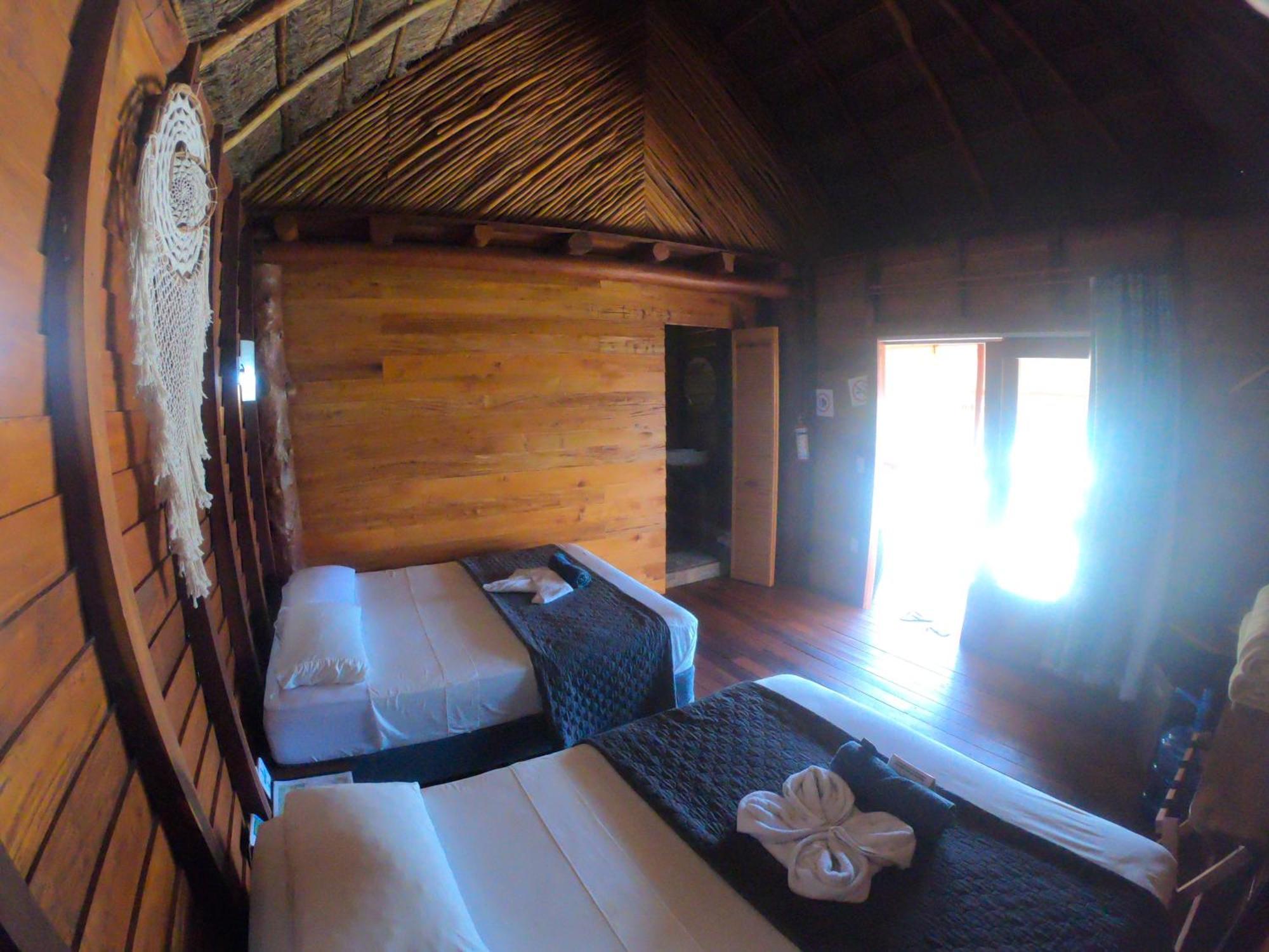 Palmeras De Mahahual Cabanas Bilik gambar