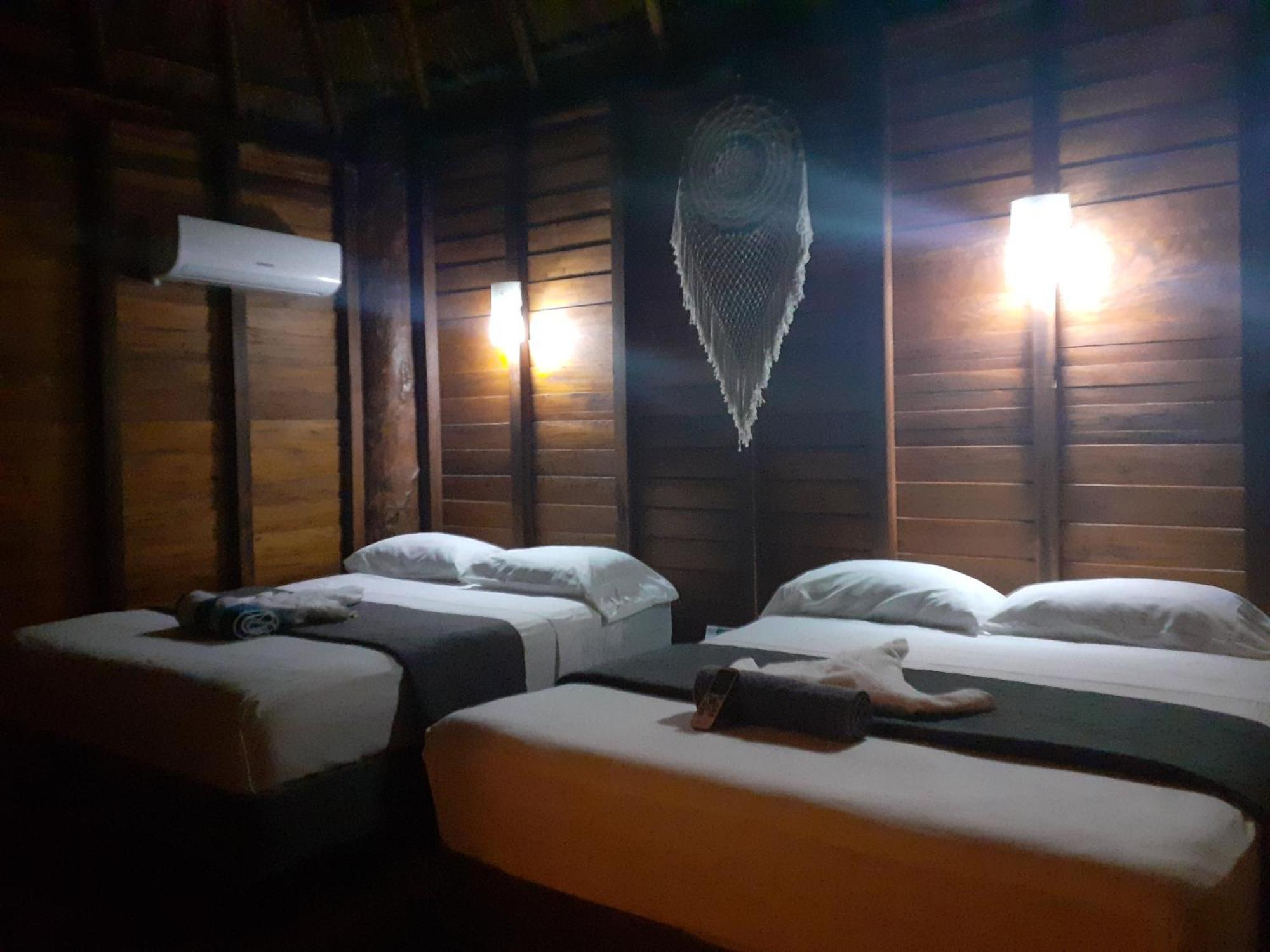 Palmeras De Mahahual Cabanas Bilik gambar