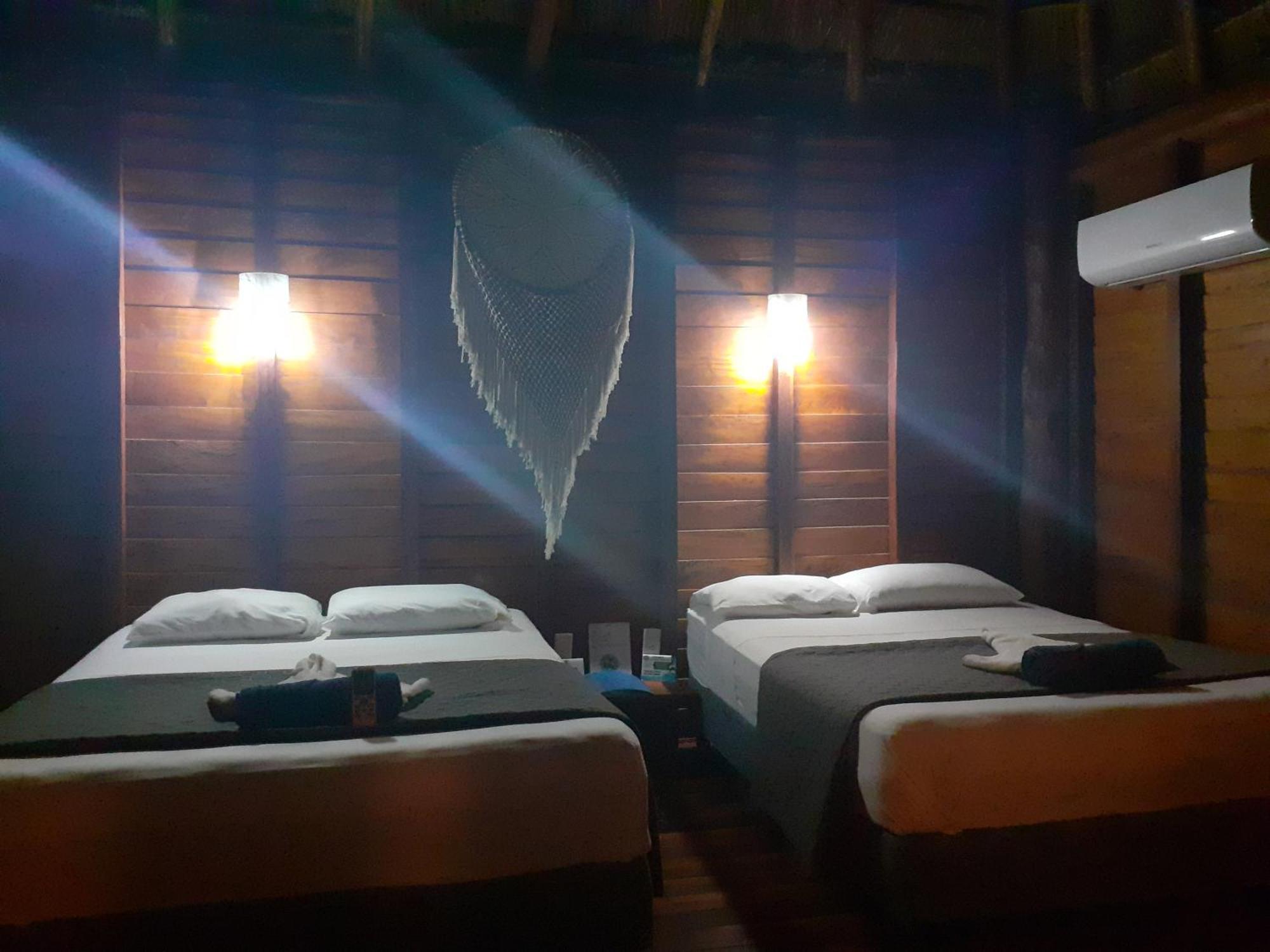 Palmeras De Mahahual Cabanas Bilik gambar