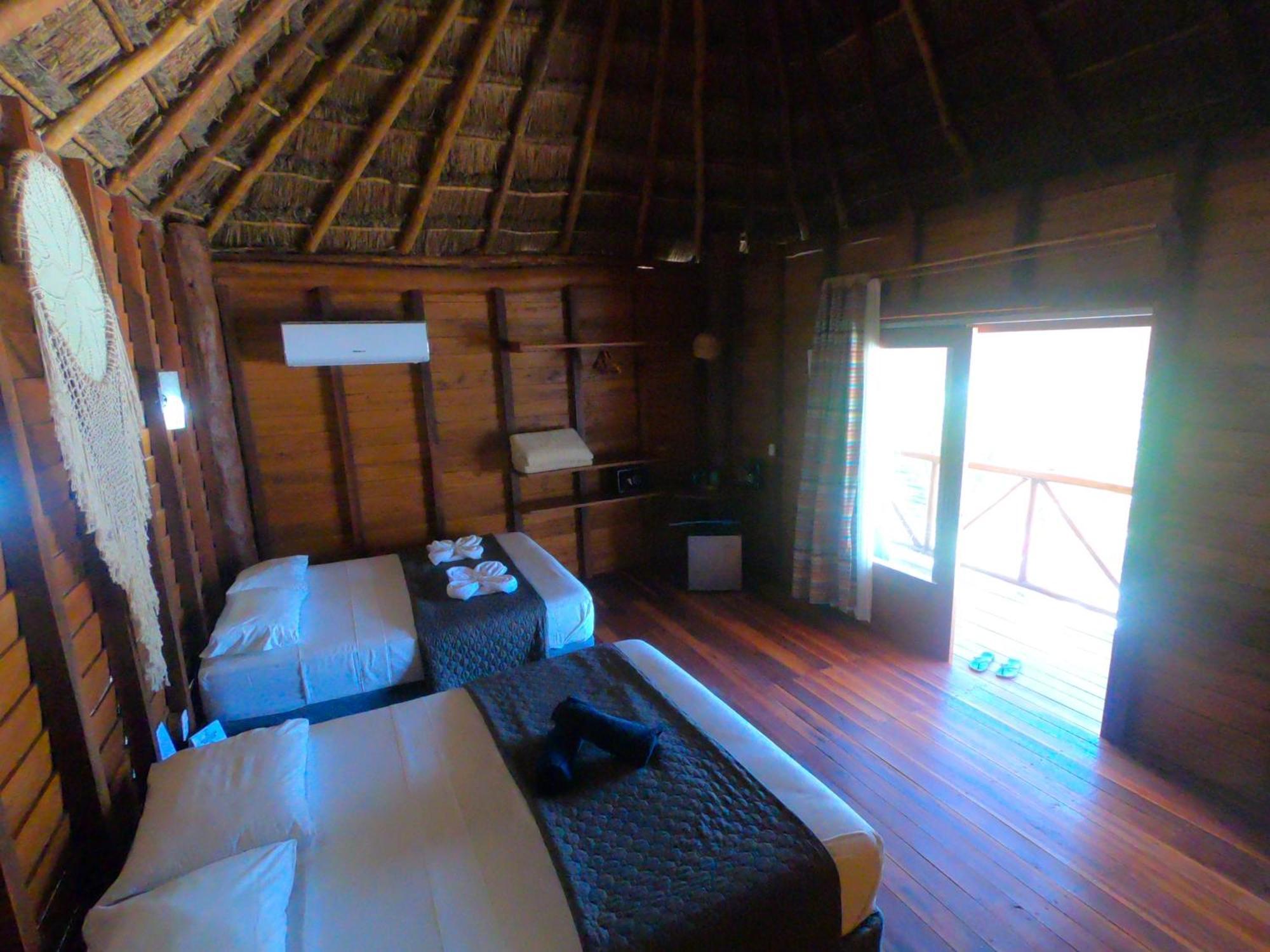 Palmeras De Mahahual Cabanas Bilik gambar