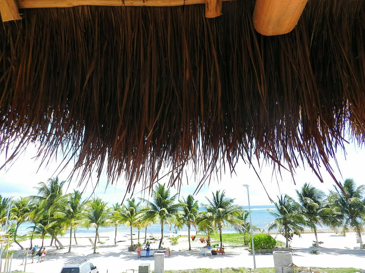 Palmeras De Mahahual Cabanas Luaran gambar